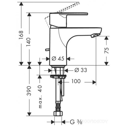 Смеситель Hansgrohe Talis E2 31612000