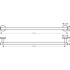 Полотенцедержатель Hansgrohe Logis Universal 41716000
