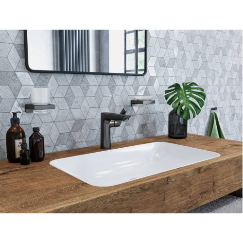 Мыльница Hansgrohe AddStoris 41746670 черный матовый
