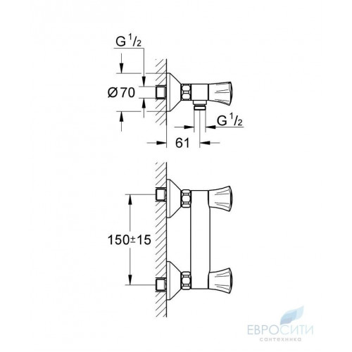 Смеситель для душа Grohe Costa L 26330001