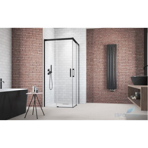 Душевой уголок Radaway Idea Black KDD 120x90