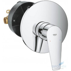 Смеситель для душа Grohe BauEdge New 29078001 (с механизмом), встраиваемый