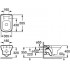 Унитаз подвесной Roca Dama Senso