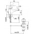 Смеситель для умывальника Armatura Jaspis 542-815 (с донным клапаном)