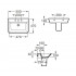 Умывальник Roca Gap 55x47