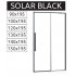 Душевая дверь Rea Solar black 90 K6319