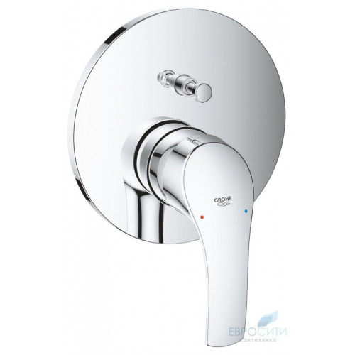 Смеситель для ванны Grohe Eurosmart 24043003, встраиваемый