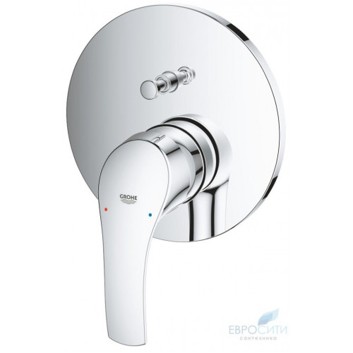 Смеситель для ванны Grohe Eurosmart 24043003, встраиваемый