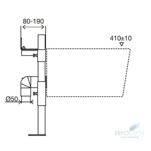 Инсталляция для биде Oli Easy 008908