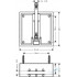 Скрытая часть Hansgrohe Raindance 260 26471180