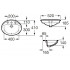 Умывальник врезной Roca Rodeo 52x41