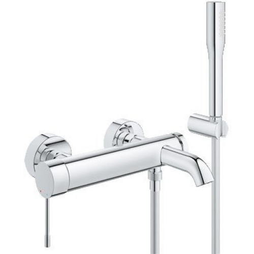 Смеситель для ванны Grohe Essence 33628001 (с душевым набором)