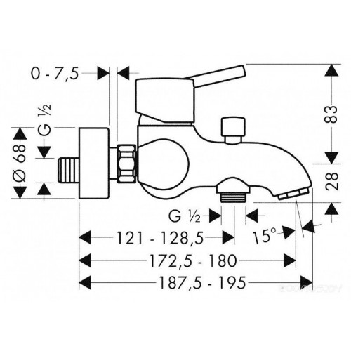 Смеситель Hansgrohe Talis S 32420000