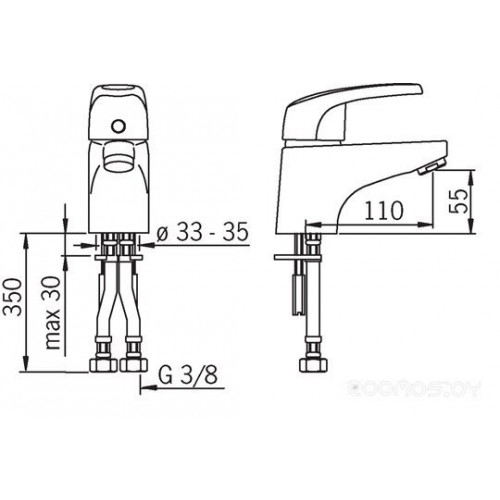 Смеситель Oras Safira 1010F