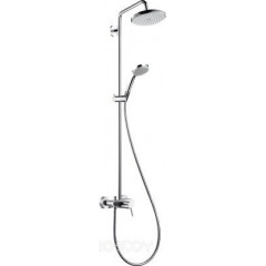 Душевая система Hansgrohe Croma 220 Showerpipe (27222000)