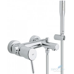 Смеситель для ванны Grohe Concetto 32212001 (с душевым набором)