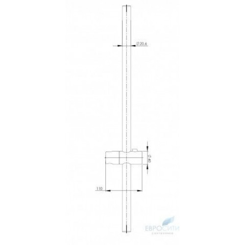 Душевая штанга Roca Stella 75B0205C00