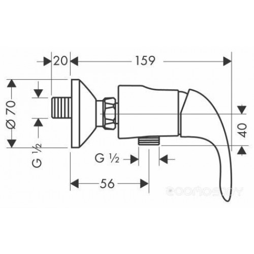 Смеситель Hansgrohe Focus E 31760000