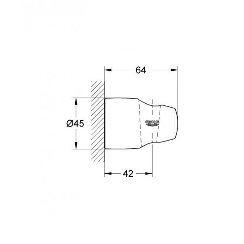 Держатель для лейки Grohe Movario 28403000