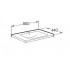 Умывальник мебельный Roca The Gap Unik 80x44