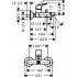 Смеситель для ванны Hansgrohe Logis 71400000