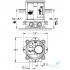 Скрытая часть смесителя на пол Grohe 45984001