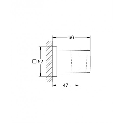 Держатель для лейки Grohe Euphoria Cube 27693000