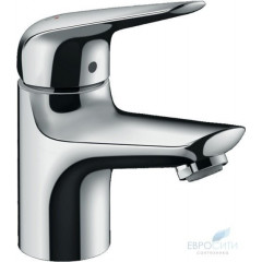 Смеситель для умывальника Hansgrohe Novus 70 71020000 (с донным клапаном)