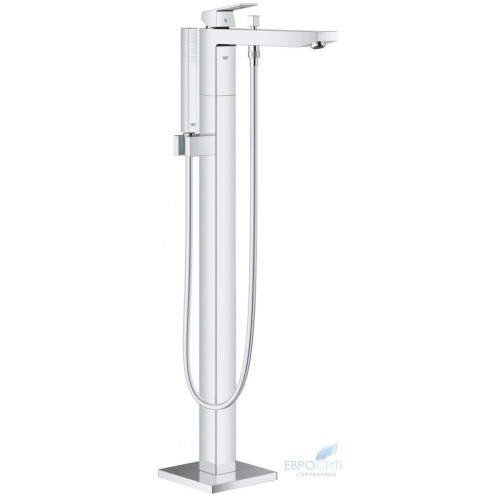 Смеситель для ванны Grohe Eurocube 23672001 (с душевым набором)