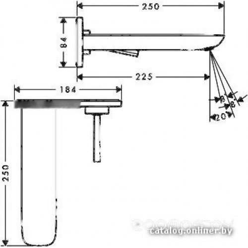 Смеситель Hansgrohe PuraVida 15085000