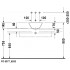 Умывальник Duravit Starck 1 D330, накладной 040833