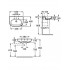 Умывальник Roca Meridian-N 55x46
