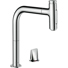 Смеситель для кухни Hansgrohe Metris Select M71 73819000 хром