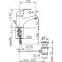 Смеситель для умывальника Armatura Ecokran Atut 5512-854-00 (c донным клапаном)