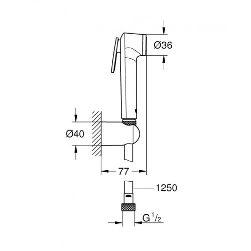 Набор псевдобиде Grohe 27513001