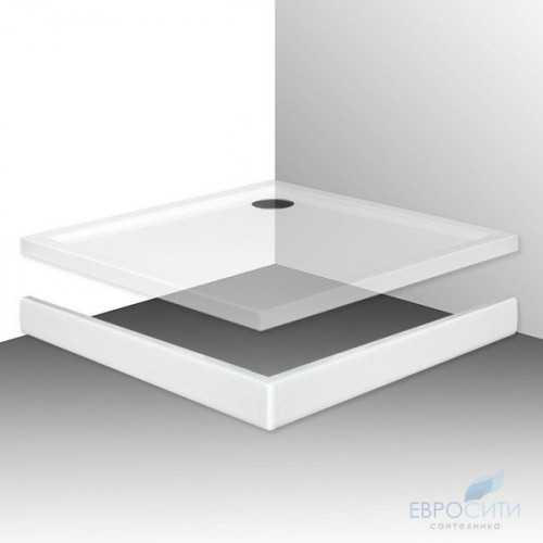 Поддон Roth Flat Kvadro 100x100