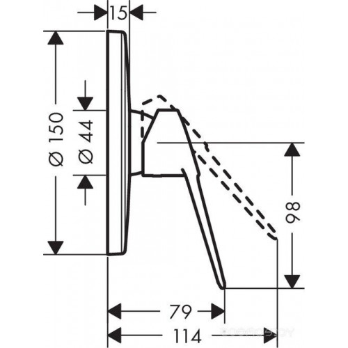 Смеситель Hansgrohe Novus Loop 71365000