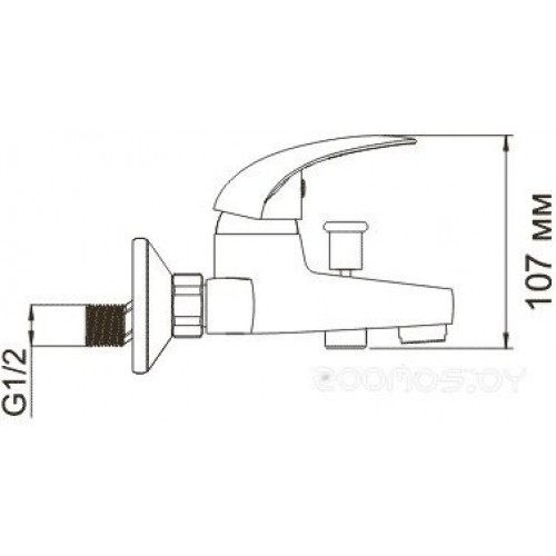 Смеситель Wasserkraft Isen 2601