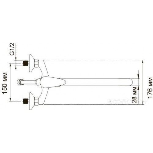 Смеситель Wasserkraft Isen 2602L