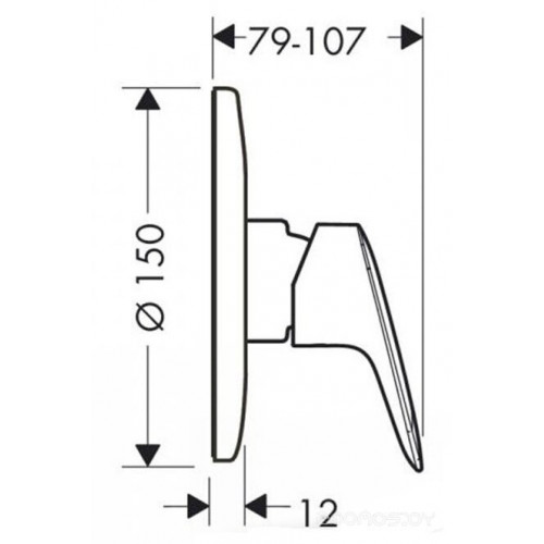 Смеситель Hansgrohe Logis 71606000