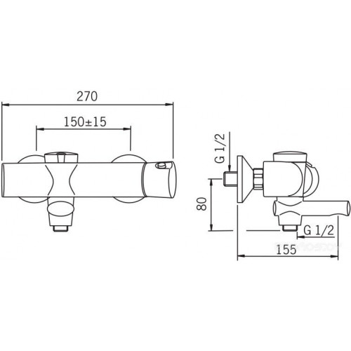 Смеситель Oras Eterna 6375U