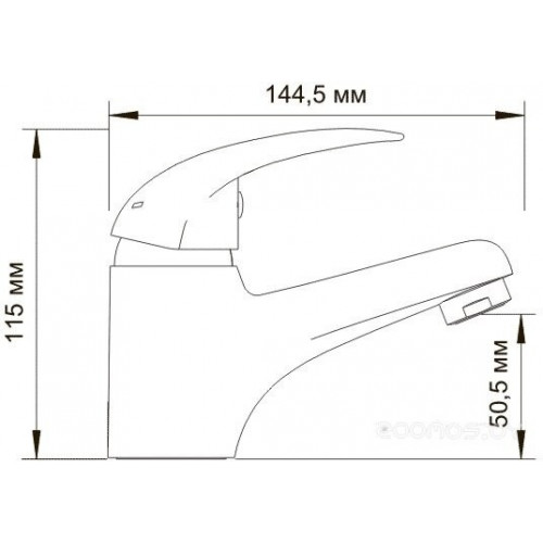 Смеситель Wasserkraft Isen 2603