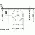 Умывальник Duravit Starck 1 D480, накладной 044648