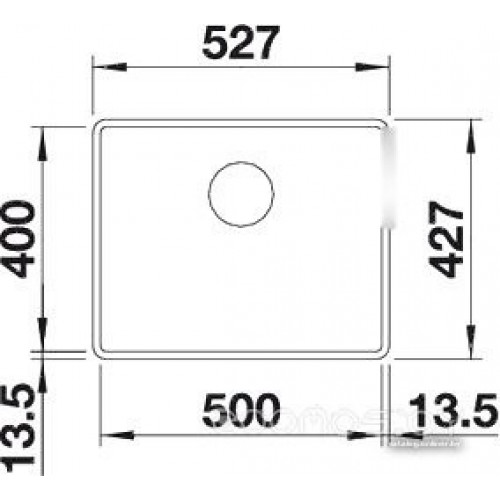 Кухонная мойка Blanco Subline 500-F (кофе)