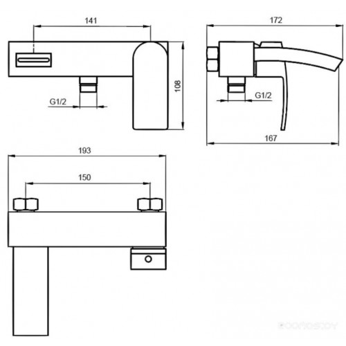 Смеситель Ahti Mikkeli MK405001E