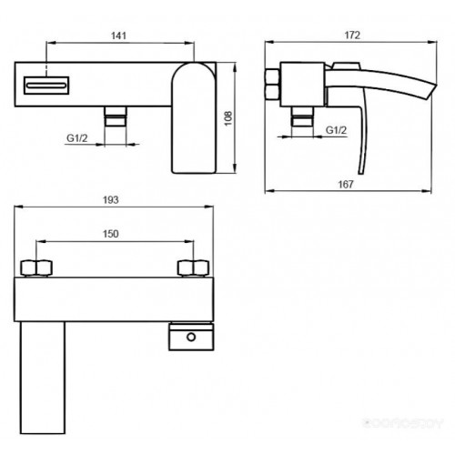 Смеситель Ahti Mikkeli MK405001S