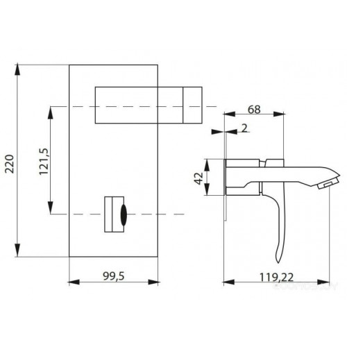 Смеситель Ahti Rauma RM205201