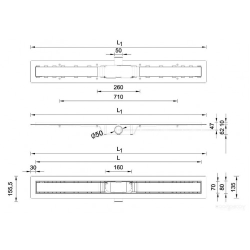 Душевой уголок Ambassador Set 11011205L-ST11