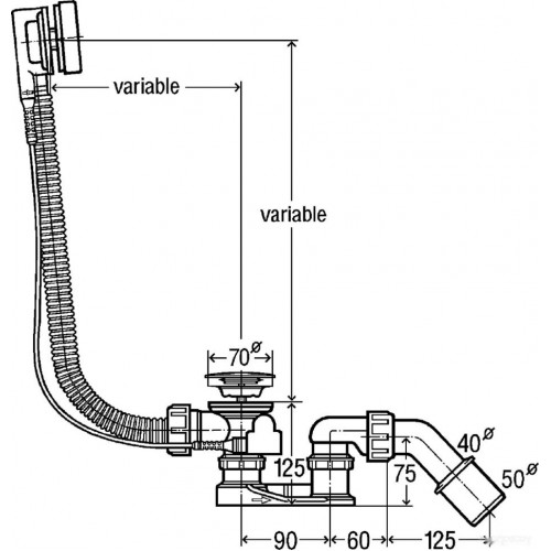 Сифон Viega Simplex 285357