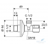 Угловой вентиль Schell Comfort 1/2x1/2